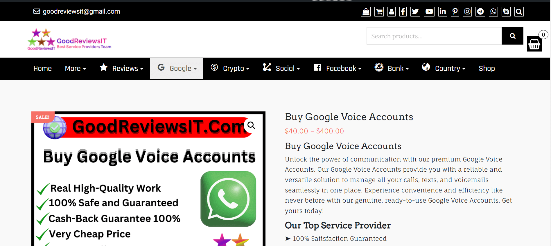 Buy Google Voice Accounts 